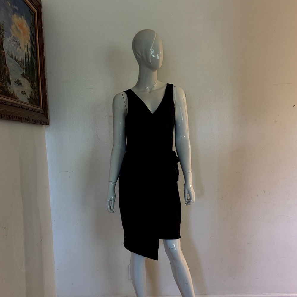 a new day Black Asymmetrical Dress